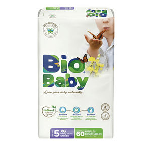 Bio Baby Pañal Talla 5 X Grande 60 pz