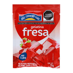 HCF Gelatina en Polvo Fresa 35 g