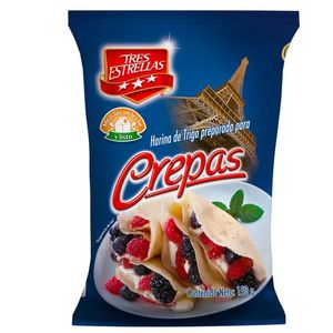 Tres Estrellas Harina Preparada Crepas 150 g