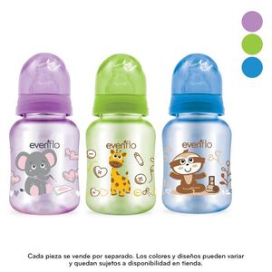 Biberón Colors Flujo Lento 4 Onzas / 120 Ml 1 Pz