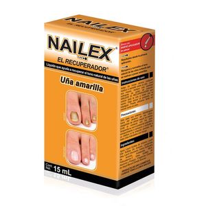 Nailex Uñas Amarillas 15 ml