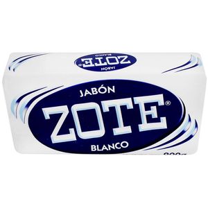 Zote Jabón de Lavandería Barra Blanco 200 g