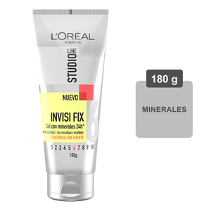 Loreal Studio Line Gel Fijación Ultra Fuerte 180 ml