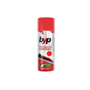 Byp Pintura en Aerosol Alquidálico Rojo Bermellon 1 pz