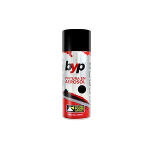 Byp Pintura en Aerosol Alquidálico Negro Brillante 1 pz