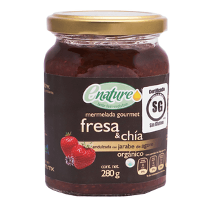 Enature Mermelada de Fresa Y Chía 280 g