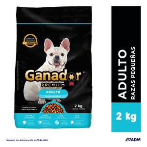 Ganador Alimento Seco para Perros Premium Adulto 2 kg