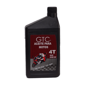 Gtc Aceite Para Motos 4 Tiempos Sae 20w-50 0.95 L