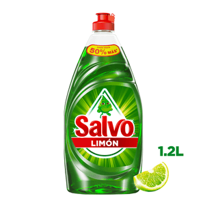 Salvo Lavatrastes Líquido Limón 1.2 L