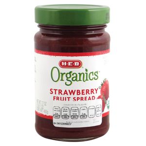 HEB Organics Mermelada Fresa Organica 482 g