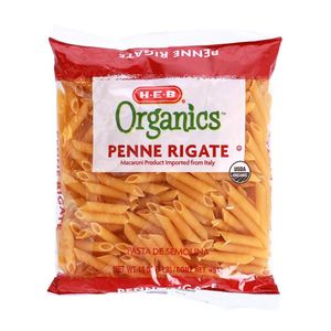 HEB Organics Pasta Penne Rigato 454 g