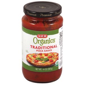 Salsa para Pizza Tradicional Orgánica HEB ORGANICS 397 g