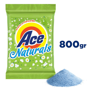 Ace Detergente en Polvo Naturals 800 g