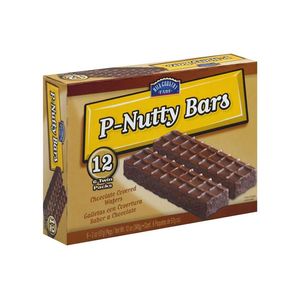 HCF P Nutty Bars Pastelito 6 pz