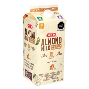 HEB Leche de Almendras Sin Endulzar 1.89 L