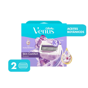 Cartucho de Rastrillo para Mujer Gillette Venus Breeze 2 pz