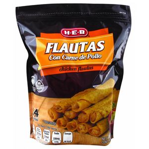 Flautas con Carne de Pollo 24 pz