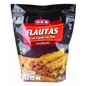 Flautas con Carne de Res 24 pz