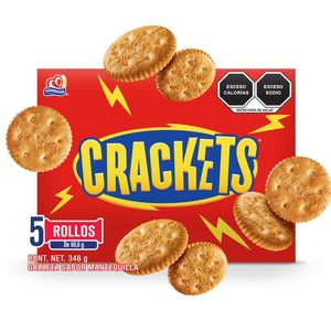 Gamesa Galletas Crackets Sabor Mantequilla 348 g