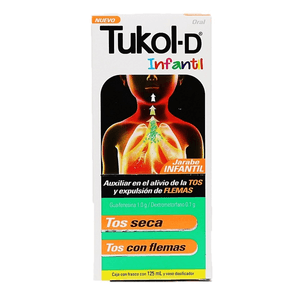 Tukol D Jarabe Infantil Para Tos 125 ml