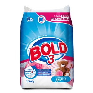 Bold Detergente en Polvo Cariñitos de Mamá 800 g