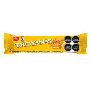 Galletas Troyanas Sabor Vainilla 80 g