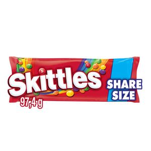 Skittles Sharing Size Dulces suaves Sabores Frutales 97.4 g