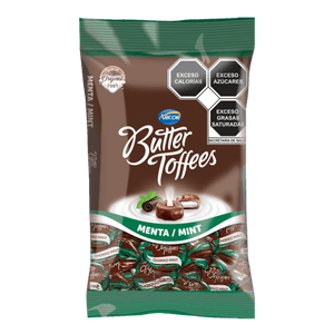 Arcor Caramelo Butter Toffees Chokko Mint 126 g