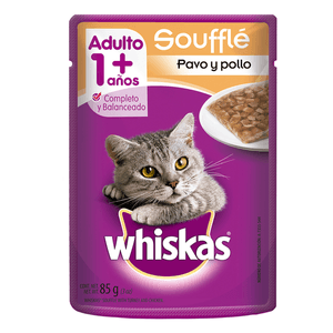 Whiskas Alimento Húmedo Gato Pavo y Pollo 85 g