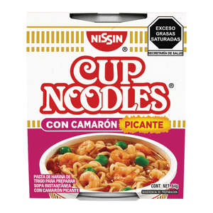 Nissin Sopa C/Camaron Picante 64 g