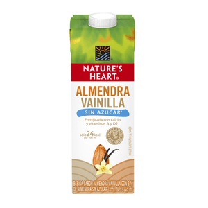 Alimento Líquido Nature's Heart Almendra Vainilla Sin Azúcar 946 ml