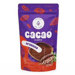 la Casa del Jugo Cacao en Polvo Orgánico 250 g