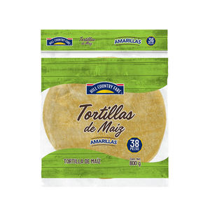 HCF Tortilla de Maiz Amarilla 800 g