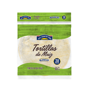 HCF Tortilla de Maiz Blanca 800 g