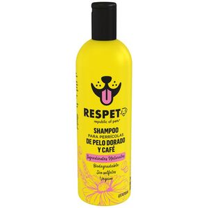 Shampoo para Perro RESPET Pelo Dorado y Café 475 ml