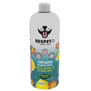 Limpiador Desinfectante Pisos, Patios o lo que sea... RESPET 990 ml