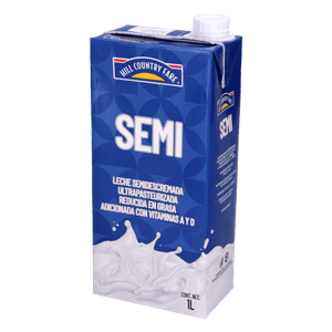 HCF Leche Semidescremada 1 L