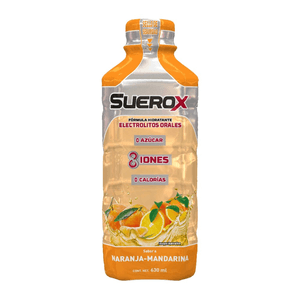 Suerox Bebida 8Iones Naranja Mandarina 630 ml