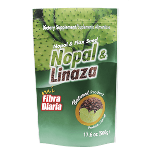 Mi Fibra Diaria Nopal y Linaza Polvo 500 g