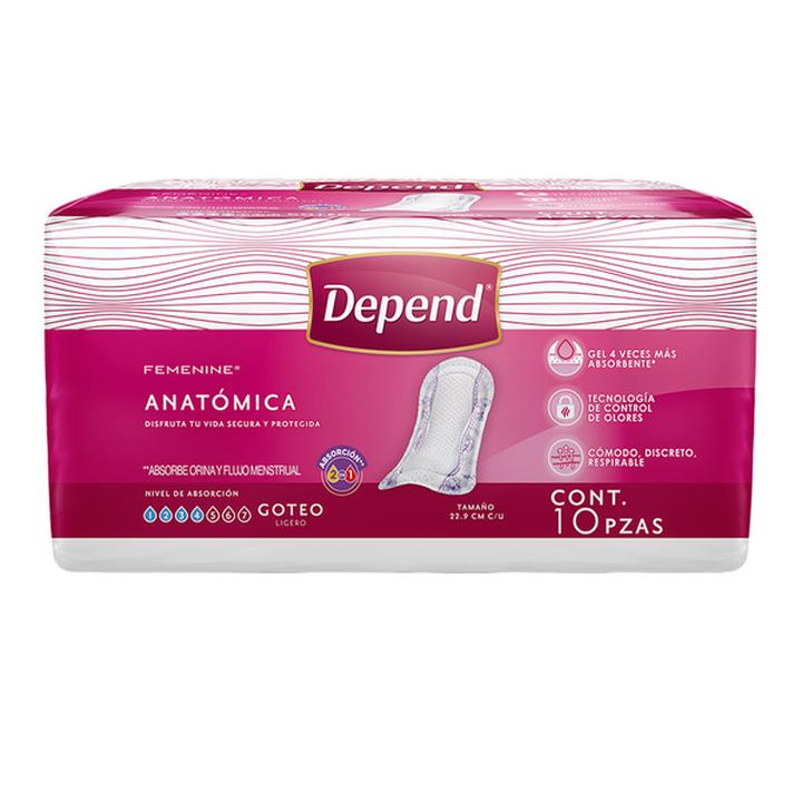 Depend Ropa Interior Mujer Mediana con 10 pz - Mi Tienda del Ahorro