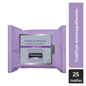 Neutrogena Toallitas desmaquillantes night calming 25 pz