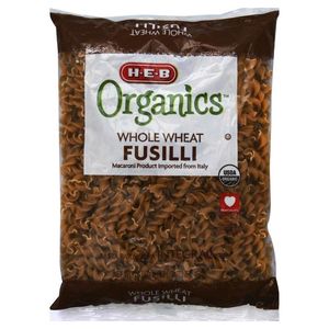 HEB Organics Pasta Fusilli Integral 454 g