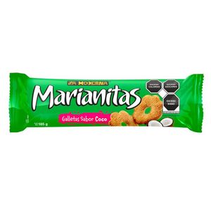 la Moderna Galletas Marianitas Sabor Coco 185 g