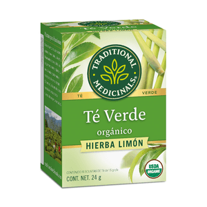 Té Verde con   Verde Hierba Limon Organico 24 g