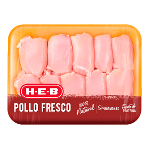 HEB Muslo de Pollo con Hueso y sin Piel Fresco 1 kg