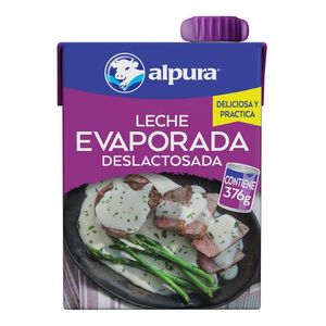 Alpura Leche Evaporada Deslactosada 376 g