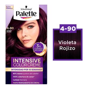 Tinte para cabello Palette Color Creme Violeta Rojizo 4-90