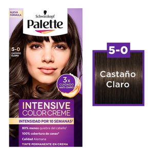 Tinte para cabello Palette Color Creme Castaño Claro 5-0