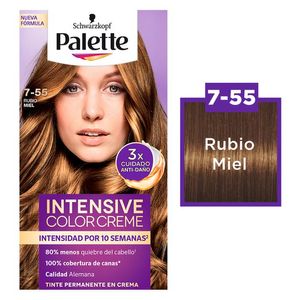 Tinte para cabello Palette Color Creme Rubio Miel 7-55