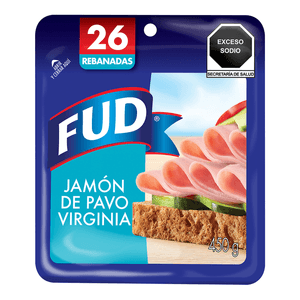 Fud Jamón de Pavo Virginia 450 g